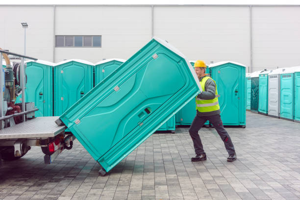 Porta potty delivery and setup in Fort Carson, CO